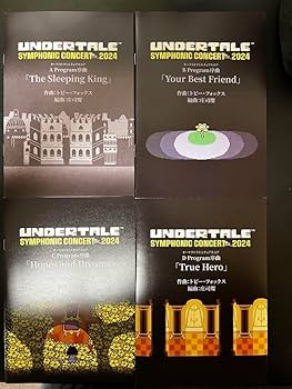 UNDERTALE ミニチュア　オーケストラ楽譜5種 UNDERTALE ミニチュア オーケストラ楽譜5種 UNDERTALE
